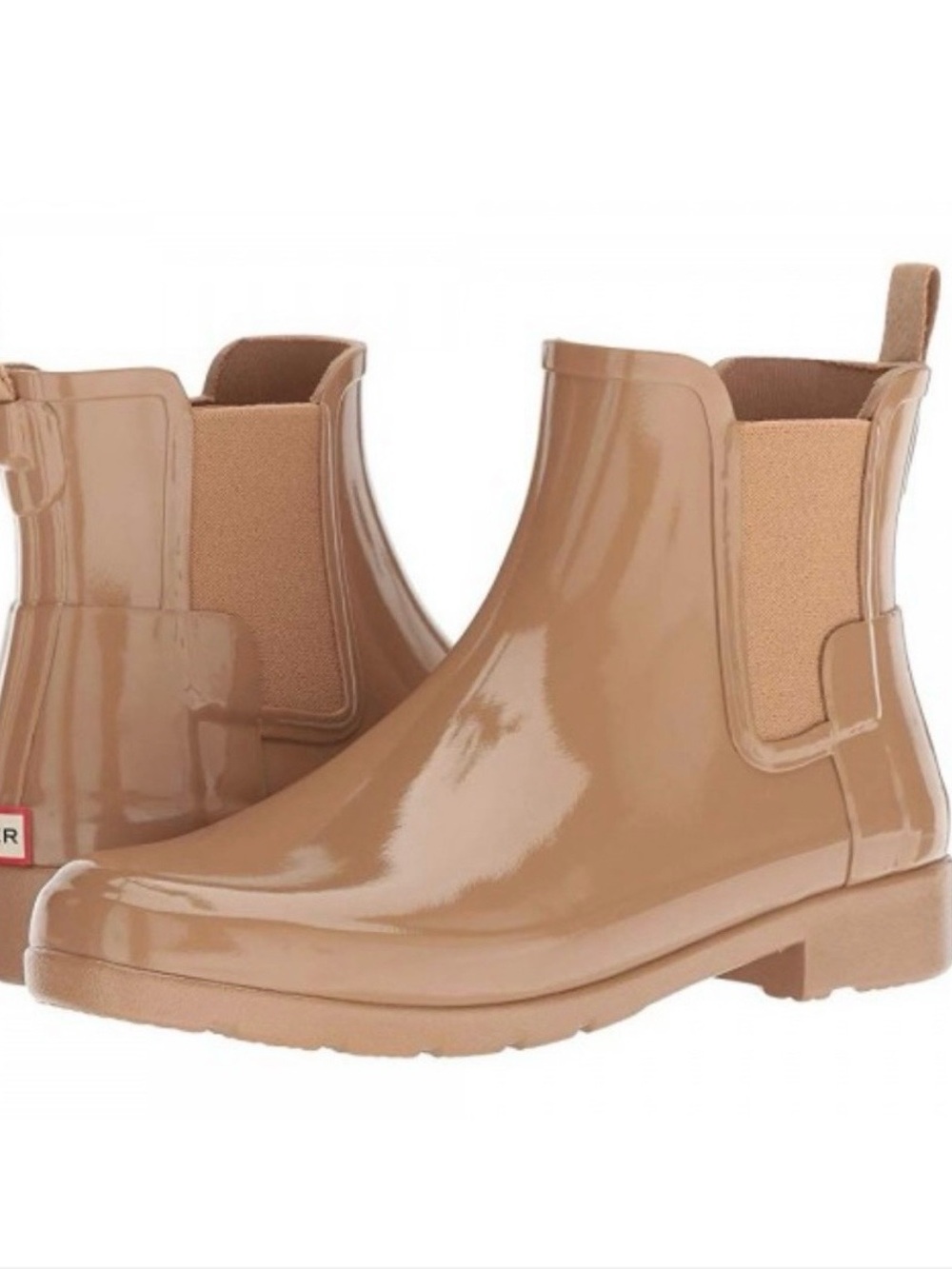 Hunter Tan Chelsea Rain Boots